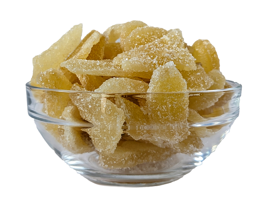 Crystallized Ginger Slices