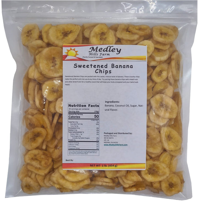 Sweetened Banana Chips